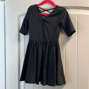 Dot Dot Smile solid black dress